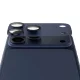 Apsauginis kameros stiklas PanzerGlass Fender iPhone 17 Pro Max, mėlynas