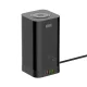 Įkrovimo stotelė Newell GaN Power Cube 8-in-1 su Qi belaidžiu įkrovikliu 15W