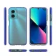 Telefono dėklas Spring Case skirtas Xiaomi Redmi 10, 1 mm TPU, šviesiai rožinis