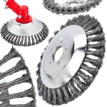 Wire Brush for Brushcutter, 200mm