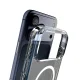 Puro iPhone 17 Pro Max dėklas Impact Clear D3O MagSafe, skaidrus