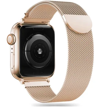 Tech-Protect MilaneseBand dirželis Apple Watch (38/40/41 mm), auksinis