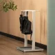 Maclean MC-472 Compact Umbrella Stand, White
