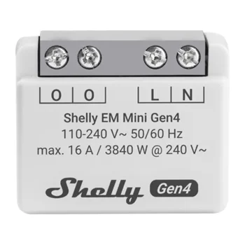 Išmanusis elektros skaitiklis Shelly EM Mini Gen4 Wi-Fi / Matter