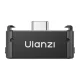 Ulanzi PK-11 adapteris kamerai DJI Osmo Pocket 3 su 1/4\" sriegiu ir USB-C