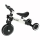 Daugiafunkcinis vaikiškas balansinis dviratukas Trike Fix Mini 3in1, baltas
