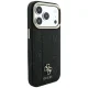 Guess Stripe Peony 4G Logo MagSafe dėklas telefonui iPhone 17 Pro Max / 18 Pro Max, juodas