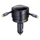 Baseus Enjoyment Max 90W Car Charger 2 x USB-C + USB-A + USB-C Cable - Black