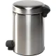 Brabantia NewIcon šiukšliadėžė su pedalu, 3 L, Brilliant Steel
