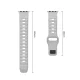 Tech-Protect Silicone Line dirželis Apple Watch 44 / 45 / 46 / 49 mm, Lunar Gray