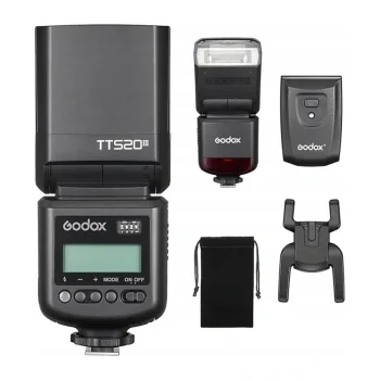 Fotoaparato blykstė Godox TT520III su RT siųstuvu