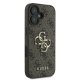 Guess 4G Big Logo dėklas, skirtas Apple iPhone 16, rudas