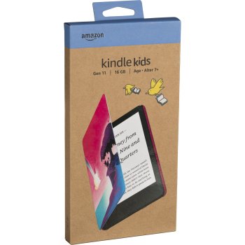 Kindle Kids Edition (16GB) el. knygų skaityklė su dėklu, Unicorn Valley