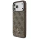 Guess 4G Small Classic Logo MagSafe dėklas skirtas iPhone 17 Pro Max / 18 Pro Max, rudas