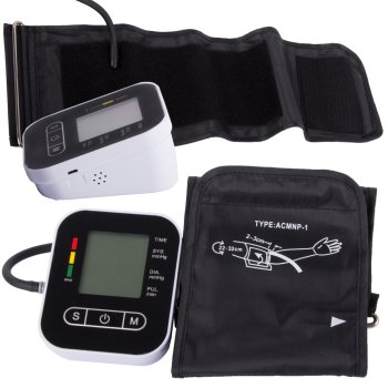 Elektroninis žasto kraujospūdžio matuoklis su LCD ekranu ir PSO klasifikacija
