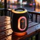 Dudao Y22 belaidis garsiakalbis, Bluetooth 5.3, RGB, 80 W, juodas