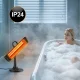 Infraraudonųjų spindulių šildytuvas Bauerkraft 1000 W, vertikalus ir horizontalus, su 50° osciliacija
