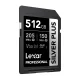 SDXC atminties kortelė Lexar Professional SILVER PLUS 512GB (LSDSIPL512G-BNNNG)