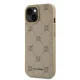Karl Lagerfeld dėklas iPhone 15 su MagSafe Karl Heads, smėlio spalvos
