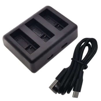 Extra Digital Triple Charger for DJI Osmo Action 3 / Action 4