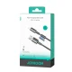 Joyroom S-A50 3A USB-A į Lightning laidas su organizatoriumi 1.2m, Pilkas
