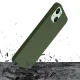3mk Hardy Silicone MagCase for iPhone 15 Plus, Green