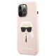 Karl Lagerfeld dėklas Karl\'s Head, skirtas iPhone 13 Pro / 13, rožinis
