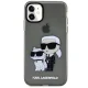 Karl Lagerfeld dėklas iPhone 11 / XR telefonui, juodas