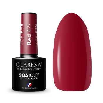 Claresa Red 427 Gel Polish, 5g
