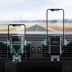 Ugreen LP274 gravitacinis automobilinis telefono laikiklis apvalioms grotelėms, pilkas