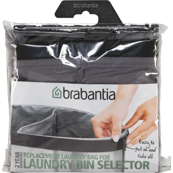 Brabantia atsarginis skalbinių krepšio maišas Laundry Selector 55 l, pilkas