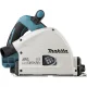 Akumuliatorinis įgilinamasis diskinis pjūklas Makita DSP600ZJ, 2x18V, 165 mm, lagaminas be akumuliatoriaus