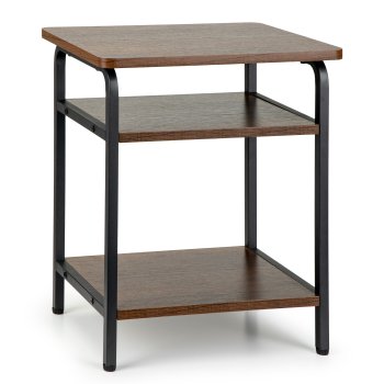 Modernhome 3-Tier Loft Style Coffee Table, Industrial End Table