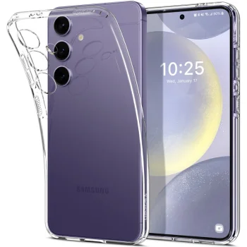 Spigen Liquid Crystal Case for Samsung Galaxy S24, Crystal Clear