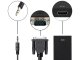 VGA to HDMI Adapter with 3.5mm Audio and USB, Full HD, Black