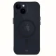 3mk iPhone 15 dėklas Smoke MagCase su MagSafe, pusiau permatomas