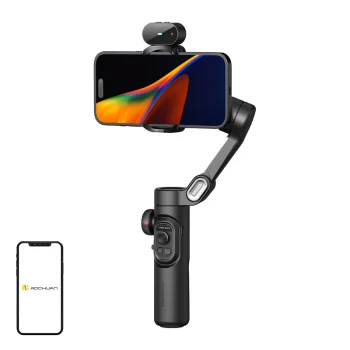 Aochuan Smart XE vaizdo stabilizatorius su AI jutikliu, juodas