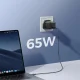 Sieninis įkroviklis Joyroom JR-TCG18 GaN 65W 1x USB-C (UK kištukas) - Juodas
