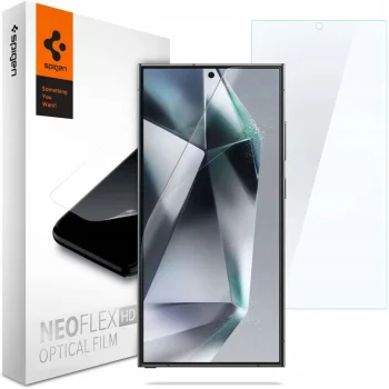 Apsauginė ekrano plėvelė Spigen Neo Flex, skirta Samsung Galaxy S24 Ultra, 2 vnt.