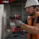Akumuliatorinis smūginis gręžtuvas OPEX TOOLS OPX28011 21V 50Nm, 2x 3.0Ah