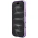 Guess IML Flowers Pearl Strap MagSafe case for iPhone 18 Pro Max / 17 Pro Max, purple