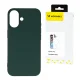 Wozinsky Samsung Galaxy S24 FE dėklas Liquid Silicone Case MagSafe, žalias