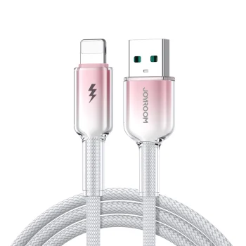 USB-A to Lightning Cable Joyroom S-A42 3A 1.2m White