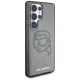 Karl Lagerfeld Rhinestones Karl Head dėklas, skirtas Samsung Galaxy S25 Ultra, juodas