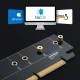 Ugreen CM465 PCIe 4.0 x4 to M.2 NVMe M-Key Expansion Card - Black