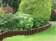 Dekoratyvinis sodo bortelis-tvorelė 150x270 mm, 8 vnt. (2,2 m), rudas