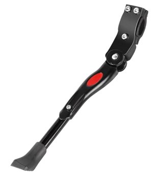 Adjustable Bike Kickstand for 24-29 Inch Bicycles, Black