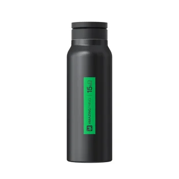 AmazingThing gertuvė su magnetiniu MagSafe stovu, 800 ml, juoda