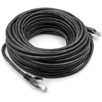 Cat5E UTP tinklo laidas (15 m), juodas