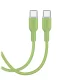 Puro ICON USB-C į USB-C laidas (1.5 m), žalias